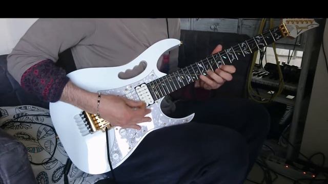 Ibanez Steve Vai jem 7v WH- improvisation смотреть онлайн