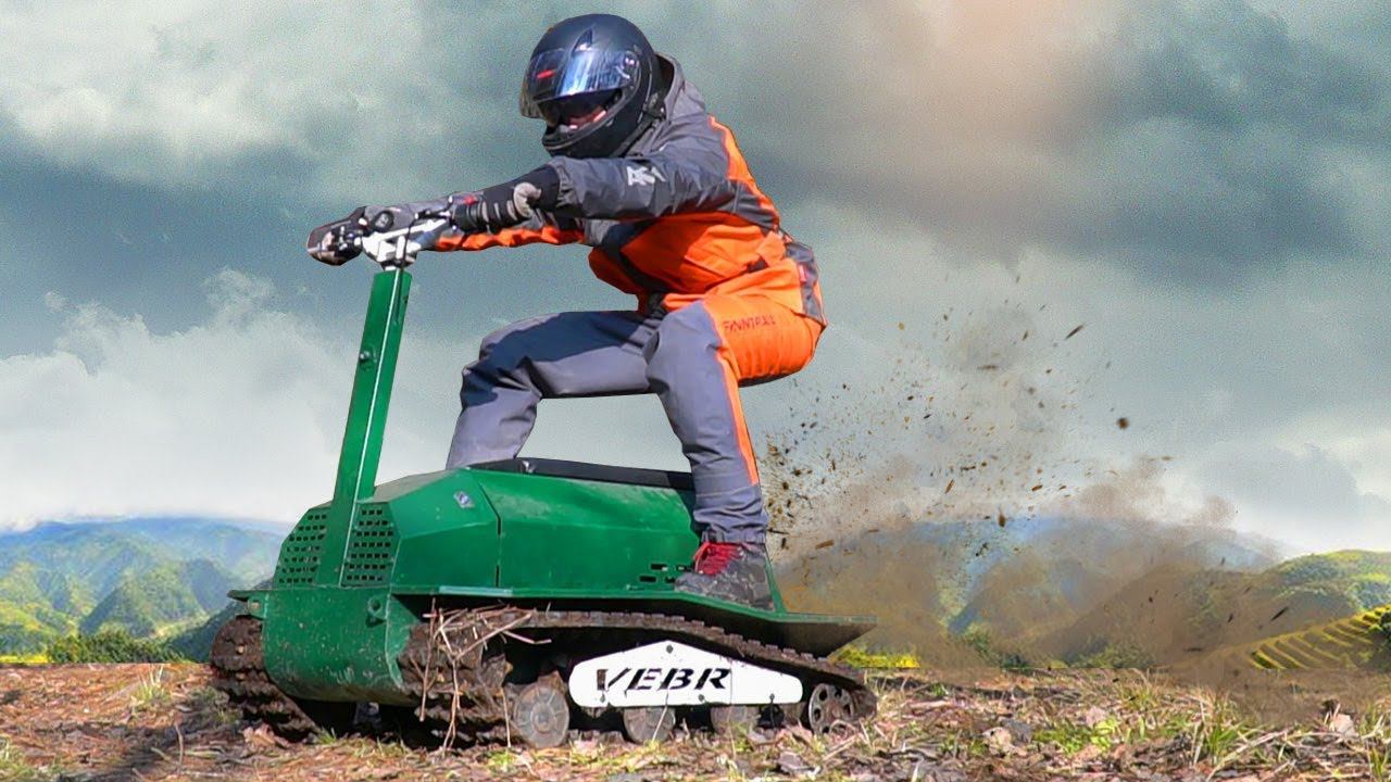 Самый маленький вездеход в мире? Но едет по взрослому! смотреть онлайн