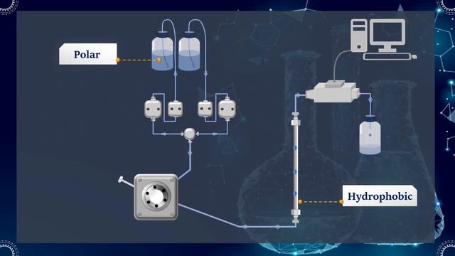 High Performance Liquid Chromatography HPLC- UV-VIS Detector Animation смотреть онлайн