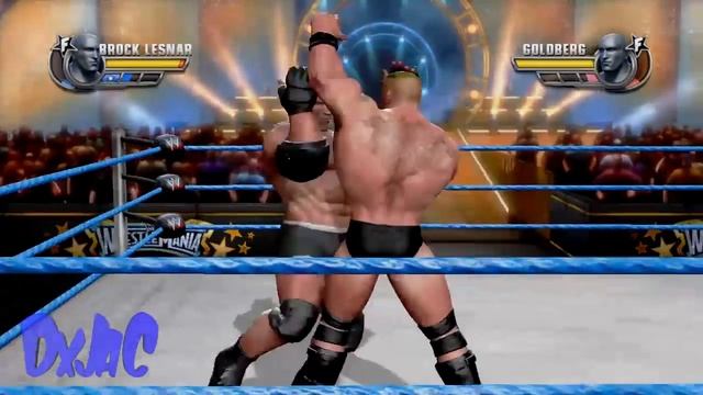 WWE All Stars - Brock Lesnar Vs Goldberg Gameplay смотреть онлайн