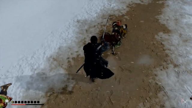 Ghost of Tsushima running mongol warrior :D смотреть онлайн