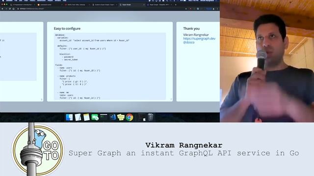 Vikram Rangnekar - Super Graph an instant GraphQL API service in Go смотреть онлайн