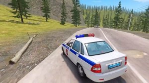 GTA 4 Car Crashes - Crash Testing Real Car Mods Ep.98