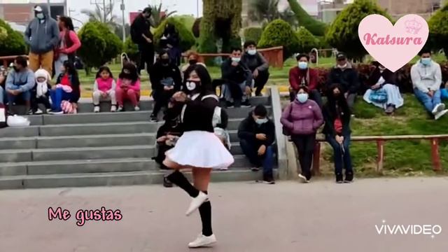 Cho Tokimeki 💖 Sendenbu - Suki! Dance Cover By Katsura 🌸 Subtitulado