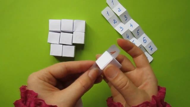 DIY How To Make Origami Moving Cubes Easy. Transforming Cubes смотреть онлайн