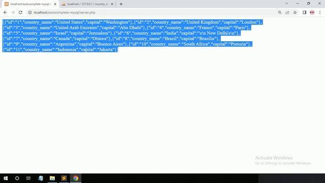 jQuery AutoComplete suggestions from MySQL data using PHP and Ajax смотреть онлайн