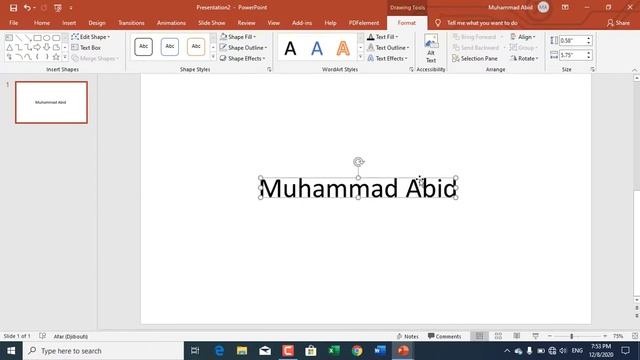 how to stretch text in MS PowerPoint/Word | Convert text to shape in PowerPoint/Word смотреть онлайн
