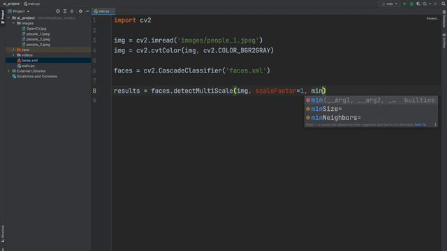 Изучение Python OpenCV _ Урок #7 – Распознавание лиц смотреть онлайн