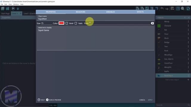How To Use Custom Fonts in GDevelop 5 – Squid Game Font смотреть онлайн