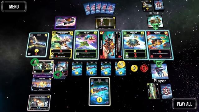 How to play Star Realms - Win with all expansions against hardest AI смотреть онлайн