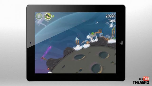 Angry Birds Space Gameplay - iPad смотреть онлайн