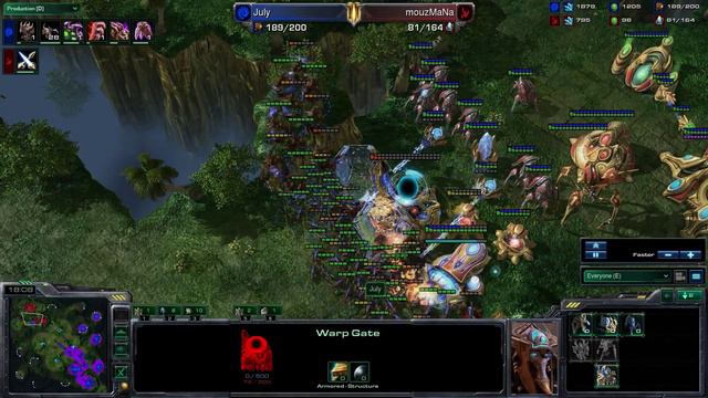 JulyZerg v MOUZMana G3 Tal'Darim Altar Dreamhack P2/2 смотреть онлайн