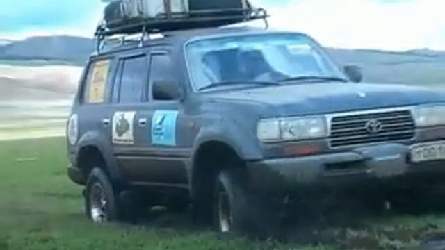 Поездка на внедорожниках по Монголии смотреть онлайн