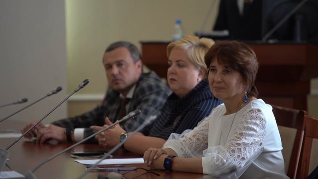 Вручение премии мэра