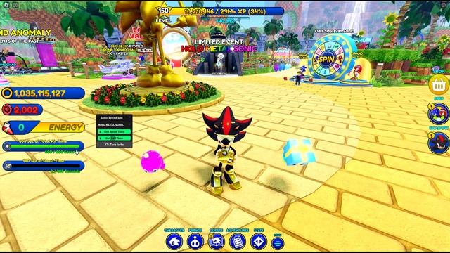 [⛓️Chrome] Roblox Sonic Speed Simulator Script - Get Boost Time & Air Time (Free Character) смотреть онлайн