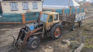 Легендарный трактор ЮМЗ- 6.