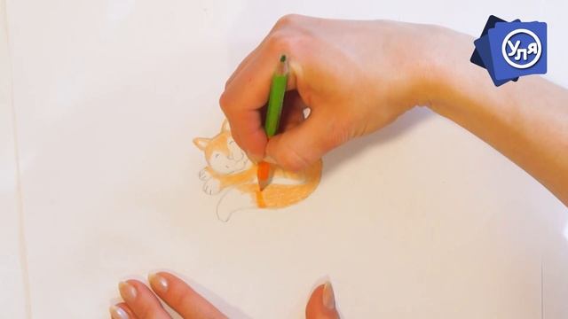Как нарисовать кошку -- Рисунок карандашом Для Начинающих смотреть онлайн