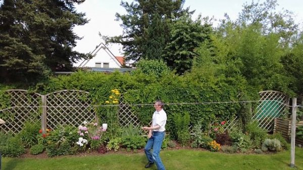 Wellenausbreitung auf einem gespannten Seil _ Wave propagation on a stretched string