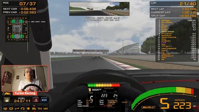 Me vs 38 People Online - Renault Megane Trophy @ Barcelona 2007 GP смотреть онлайн