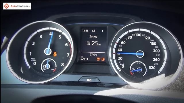 Volkswagen Golf R 2.0 TSI 300 hp - acceleration 0-100 km/h смотреть онлайн