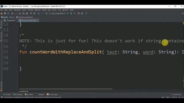 string count substring in kotlin смотреть онлайн