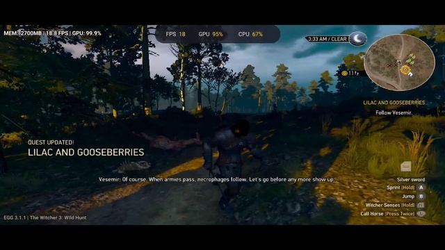 Witcher 3 Gameplay On Android | EGG NS v3.1.1? смотреть онлайн