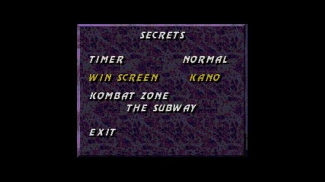 Mortal Kombat 3 | Секретное меню смотреть онлайн