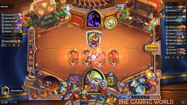 ODYN's AEGIS Warrior vs Shadow Priest! No-one is Stopping this CRAZY Deck in Platinum! смотреть онлайн