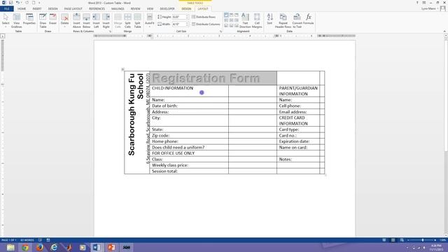 Word 2013 Fillable Forms смотреть онлайн