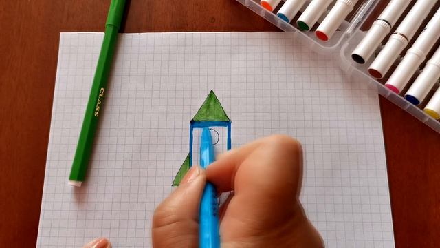 Как Нарисовать Ракету! Рисунки По Клеточкам! смотреть онлайн