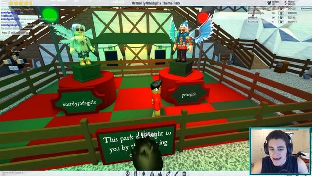 FANTASTIC CHRISTMAS PARK!!! - Theme Park Tycoon | Roblox смотреть онлайн