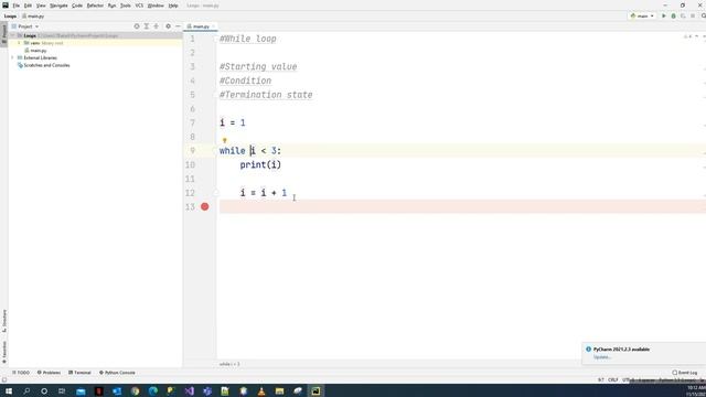 Lesson 14 Python While Loop Part 1 смотреть онлайн