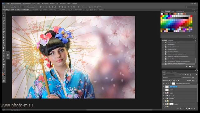 Художественная обработка Улучшение фото Фотоэффекты смотреть онлайн