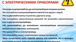 Урок безопасности «Правила поведения дома»