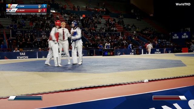 Aaron COOK MDA - Damir FEJZIC SRB смотреть онлайн