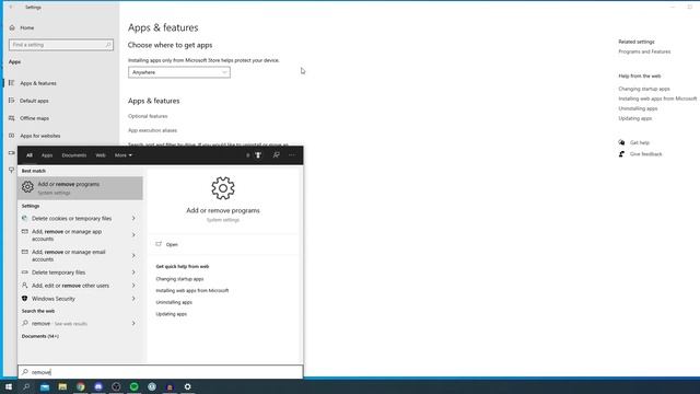 How To Uninstall Apps On Windows 10 | Uninstall Programs On Windows 10 смотреть онлайн