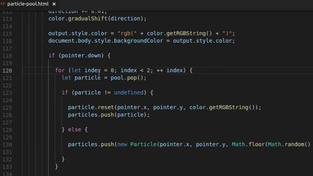 Particle Pool for JavaScript Game Engines смотреть онлайн