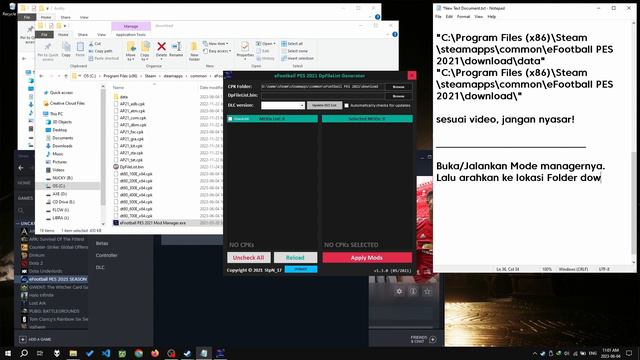 Efootball PES 21 / PES 2021 - ANDRI PATCH INSTALLATION 2022/2023 (INDO) - MASTER LEAGUE NO CRASH смотреть онлайн