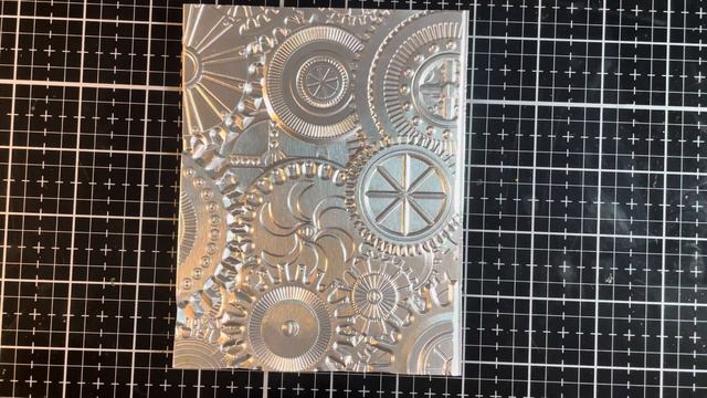 TFJ Challenge: Industrial Grunge: Mixed Media Card with Tim Holtz Stamps and Sizzix Embossing Folde смотреть онлайн