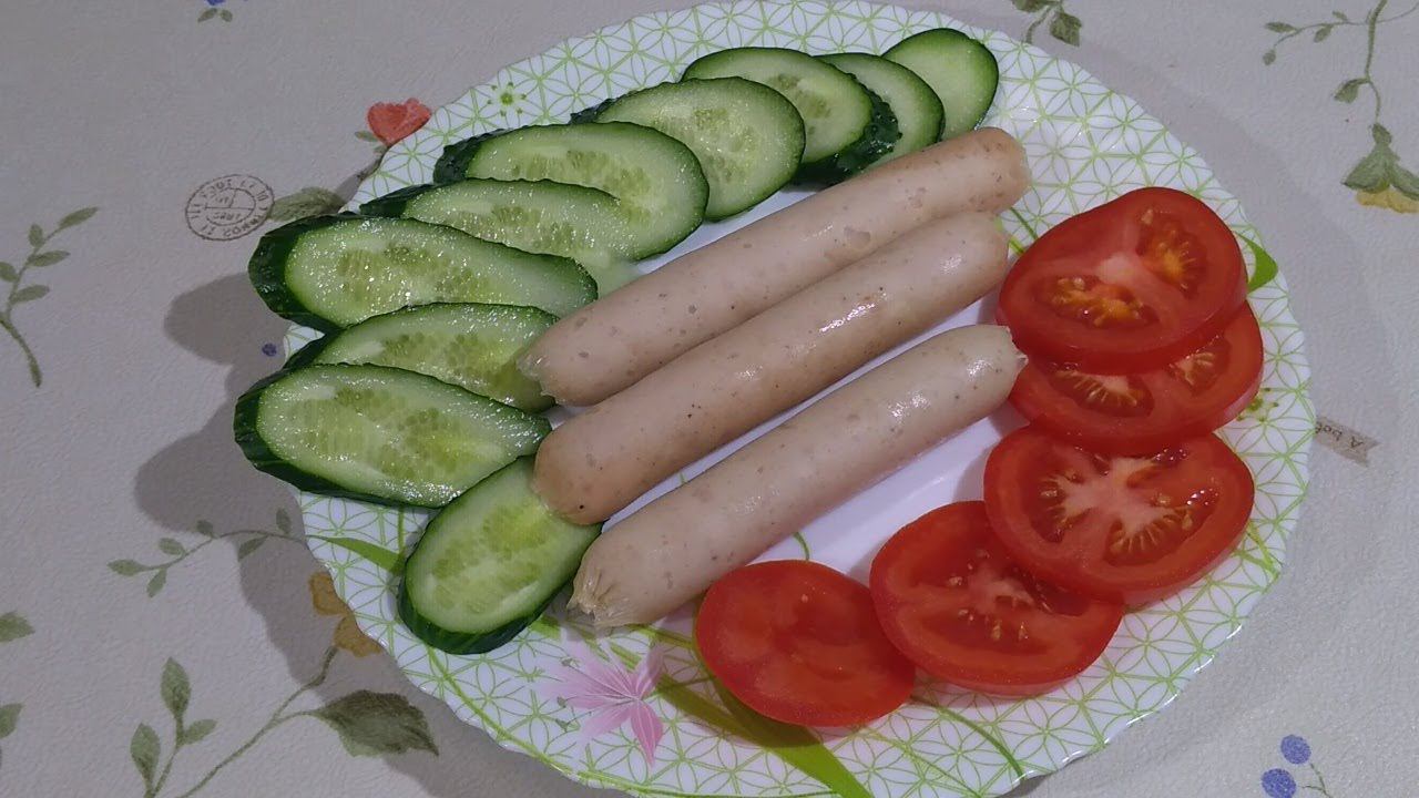 Сосиски куриные. Самые простые, но очень вкусные. смотреть онлайн