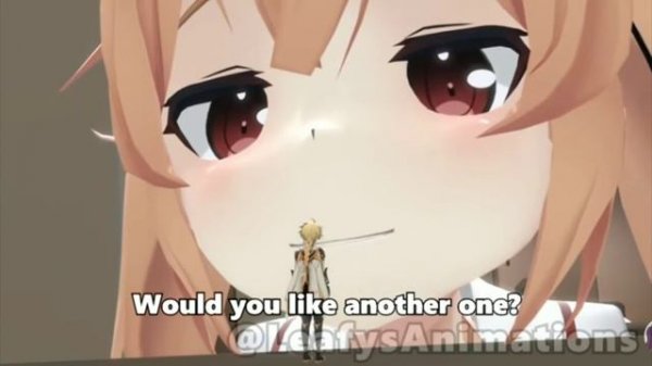 Перевод и озвучка Воре  видео с канала Leafy's animations.