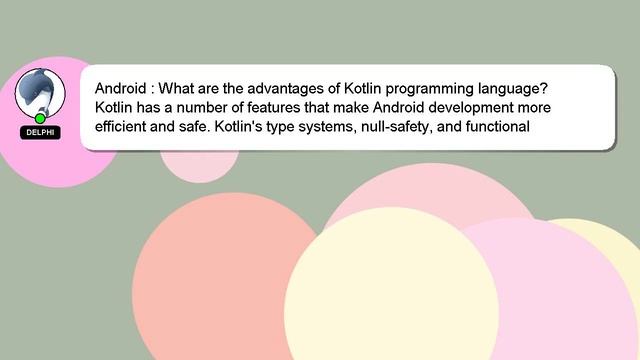Android : What are the advantages of Kotlin programming language? смотреть онлайн