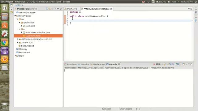 javafx create controller class смотреть онлайн