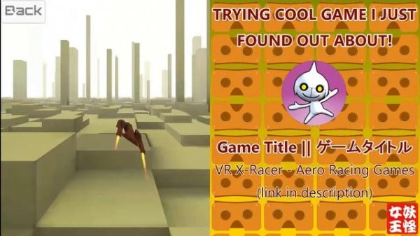 VR X-Racer - Aero Racing Games -- Trying out for the first time || VR/Cardboard Game || NO FACECAM