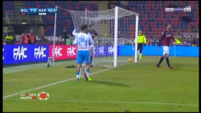 Napoli 7 VS 1 Bologna смотреть онлайн