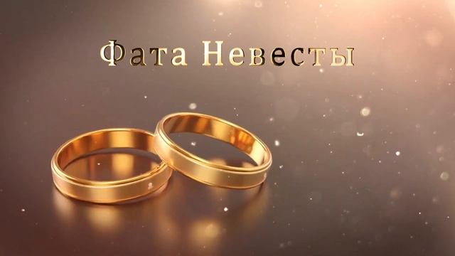 3.33 Свадебные Футажи. Фата Невесты ( Золотые Кольца ) смотреть онлайн
