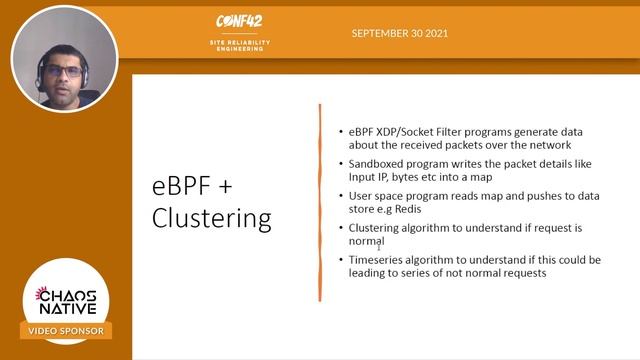 System State Clustering using eBPF data | Sujith Samuel | Conf42 SRE 2021 смотреть онлайн