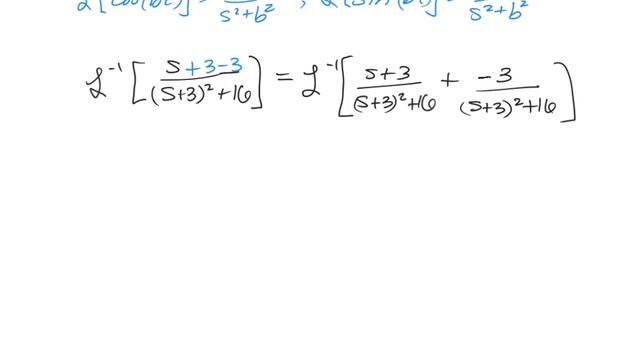 Inverse Laplace with exponential cosine and sine смотреть онлайн