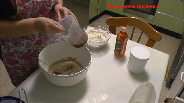 Серый хлеб на закваске. Маринкины творинки смотреть онлайн