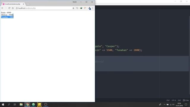 PHP Dersleri-18 Array Sıralama-2 смотреть онлайн